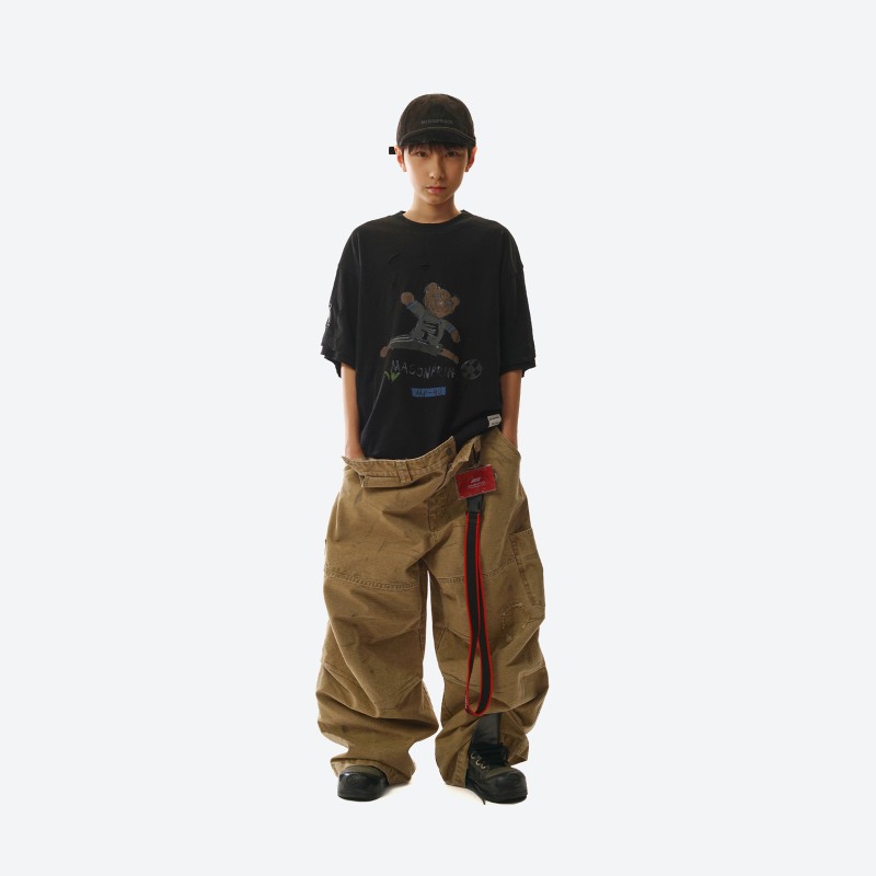 Hand-Drawn Bear T-Shirt